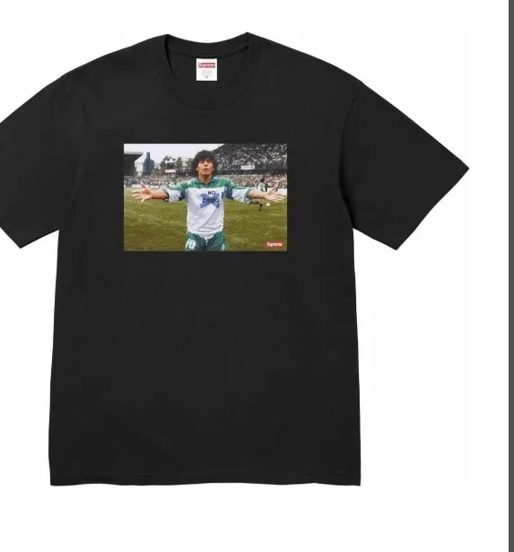 TEE SS24 round neck MARADONA Maradora jersey short tee T-shirt sleeved character WEEK1 0610